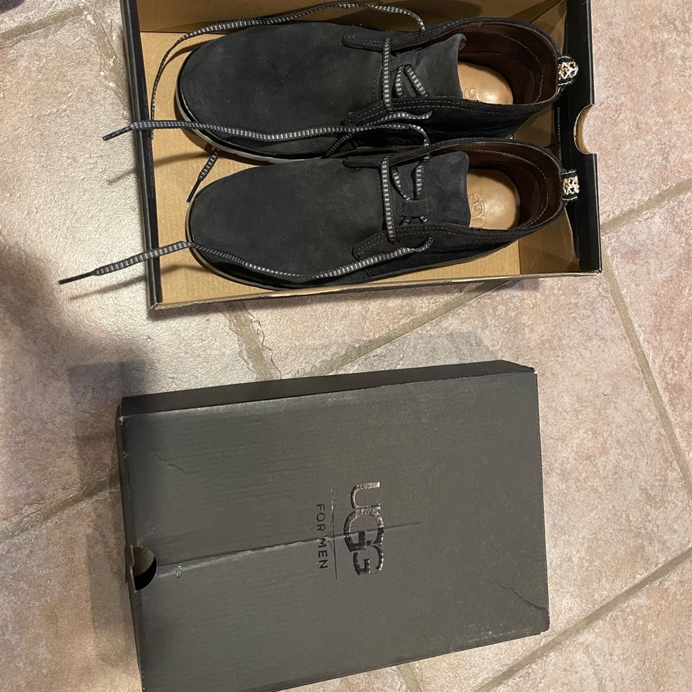 UGG Men's dark gray FREAMON WATERPROOF boots